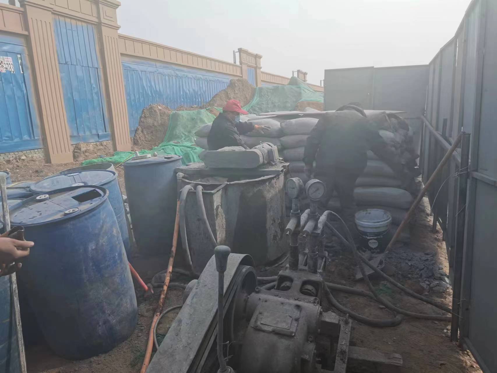 沂水地基沉降注浆加固